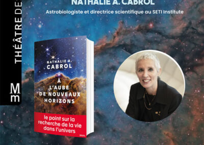 Nathalie A. Cabrol, conférence & rencontre