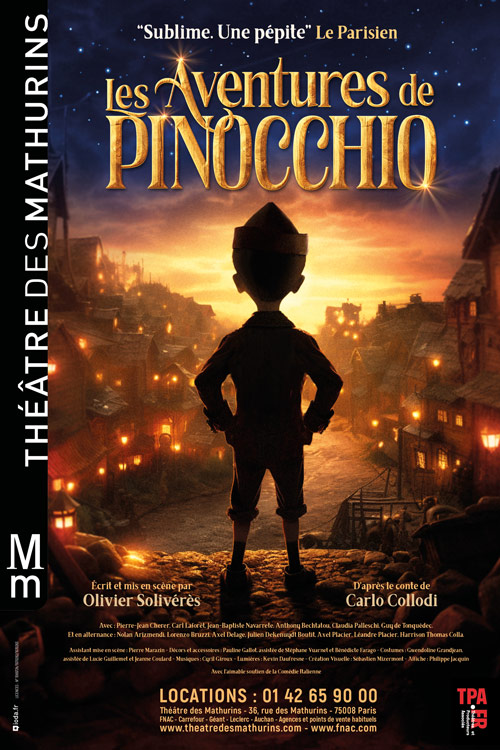 Affiche du spectacle Pinocchio