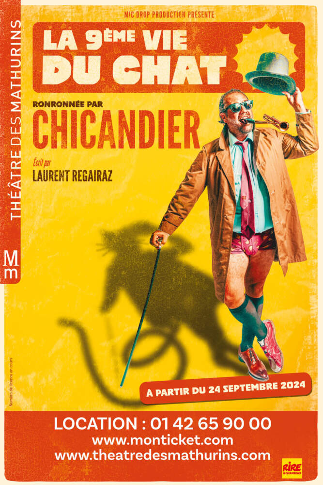 CHICANDIER 40X60 AFFICHE MicDrop BD