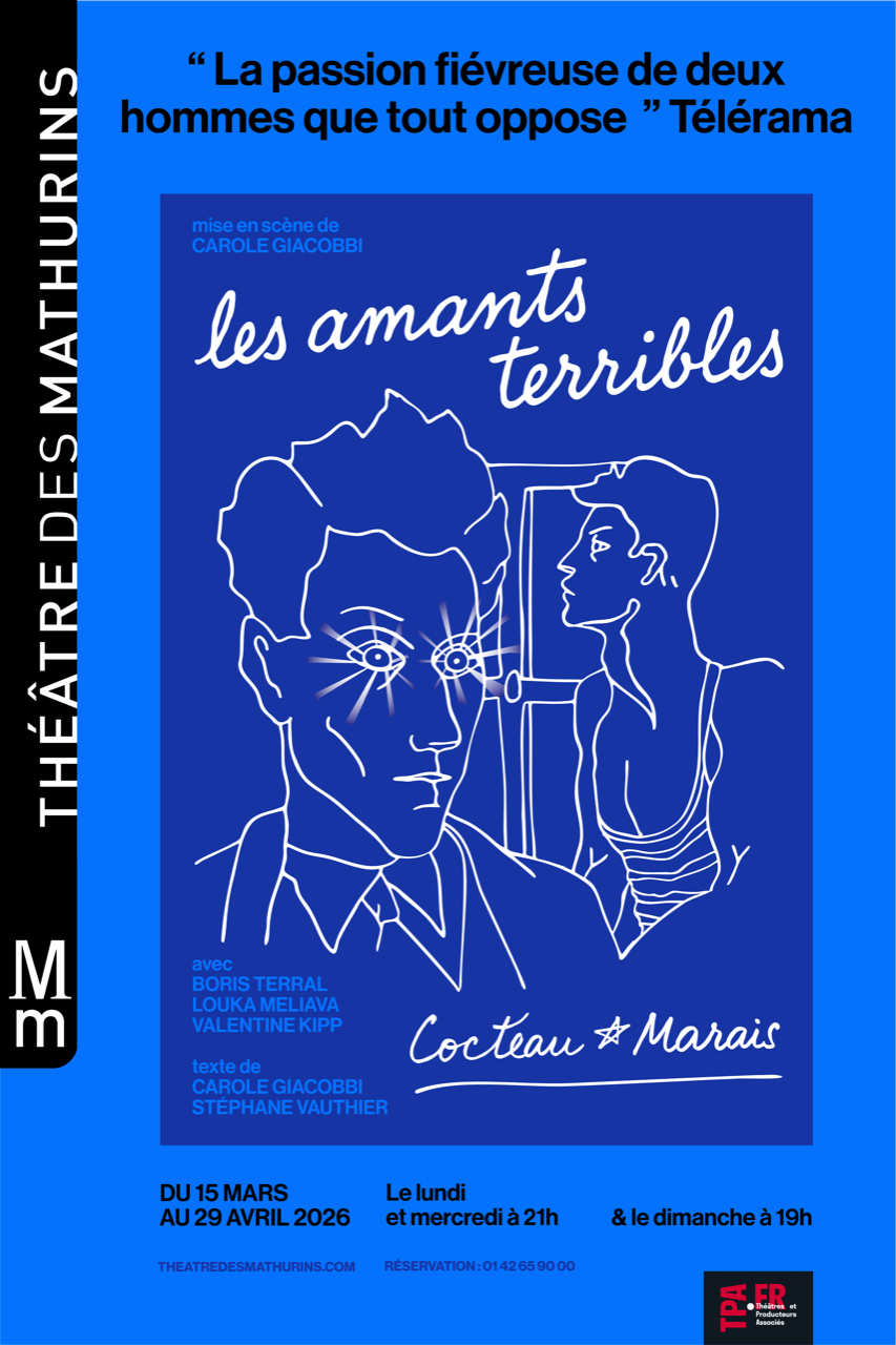 NEW Affiche Mathurins Affiche de Tony Saint Laurent aux Mathurins