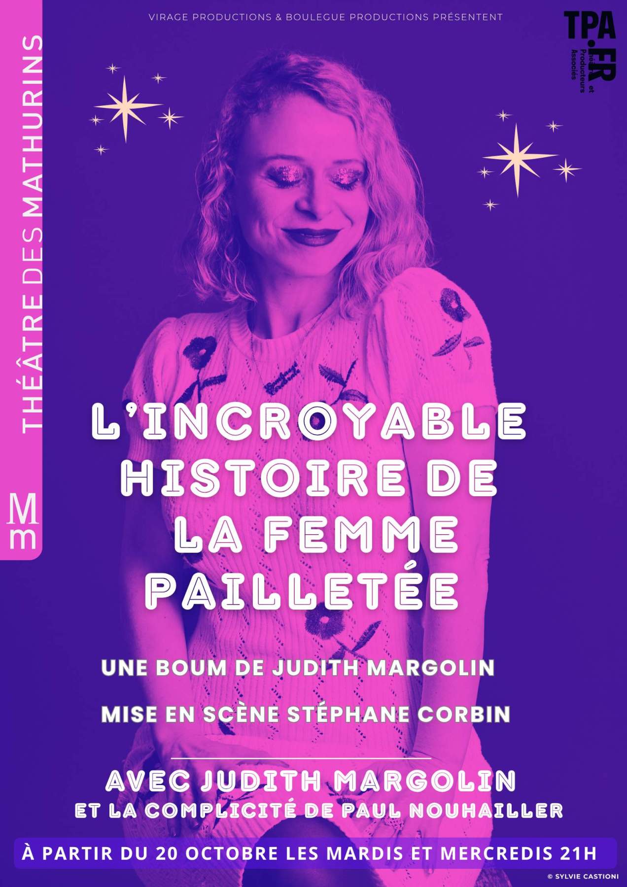 Copie De Copie De Copie De Copie De Affiche Mode Photo Minimaliste Blanc 1 Affiche de Tony Saint Laurent aux Mathurins