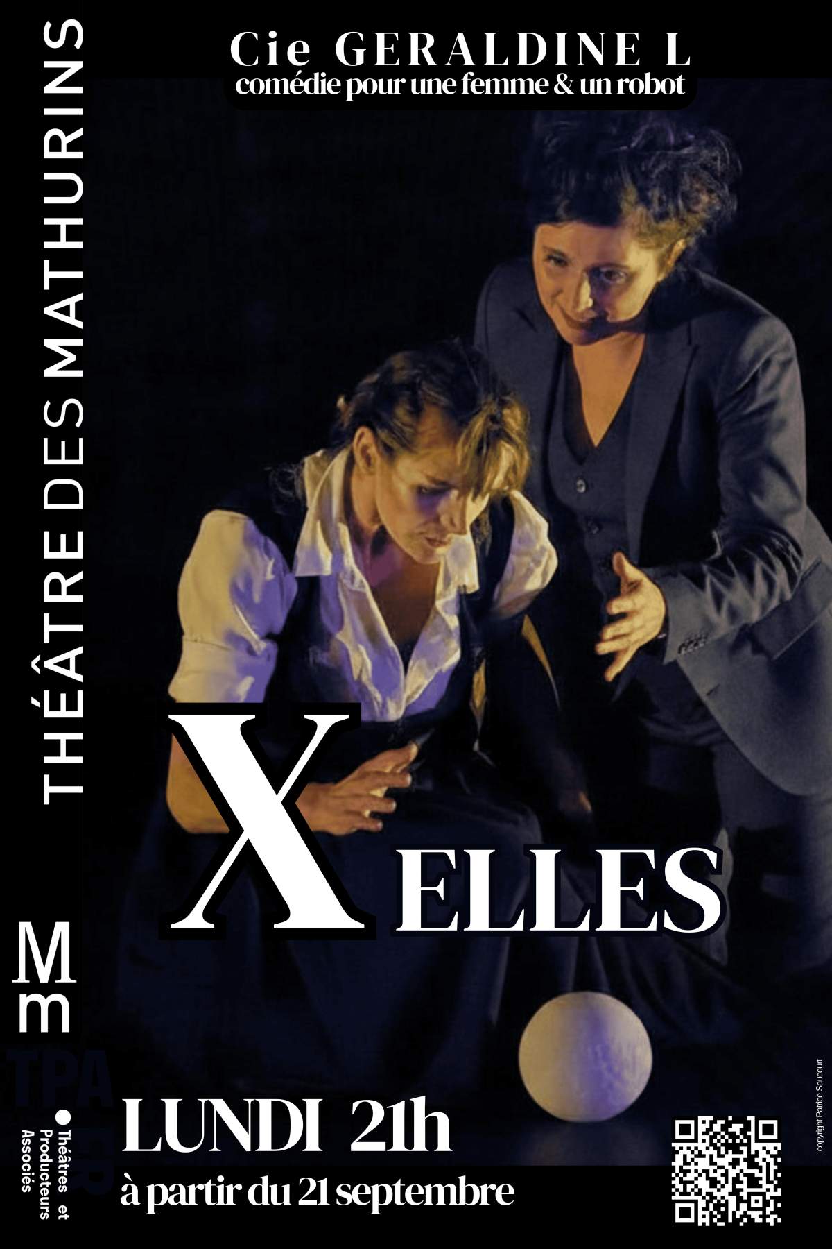 Affiche de Alba et Sadaf au Théâtre des Mathurins